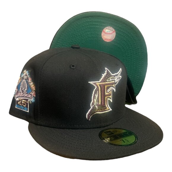 New Era Florida Marlins Botanical Fitted Hat 59FIFTY Cap - Picture 1 of 11